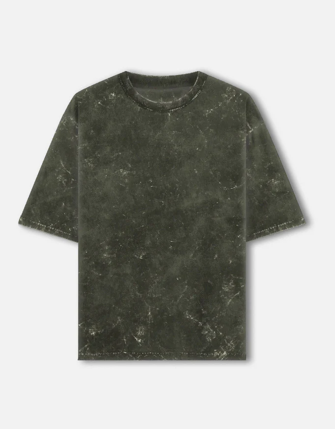 Core Acid Washed Oversized Tee - Image 6