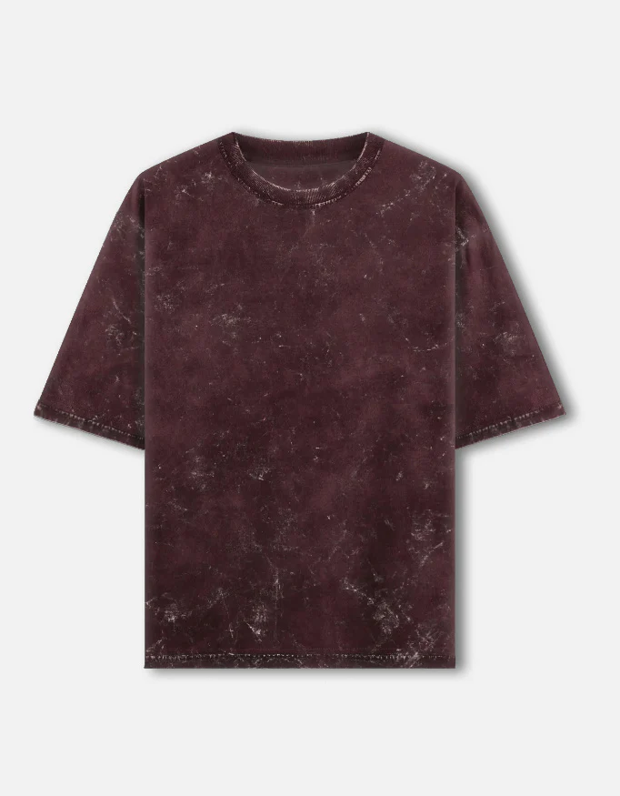 Core Acid Washed Oversized Tee - Image 8