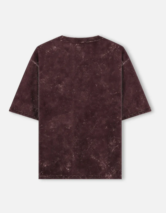 Core Acid Washed Oversized Tee - Image 9