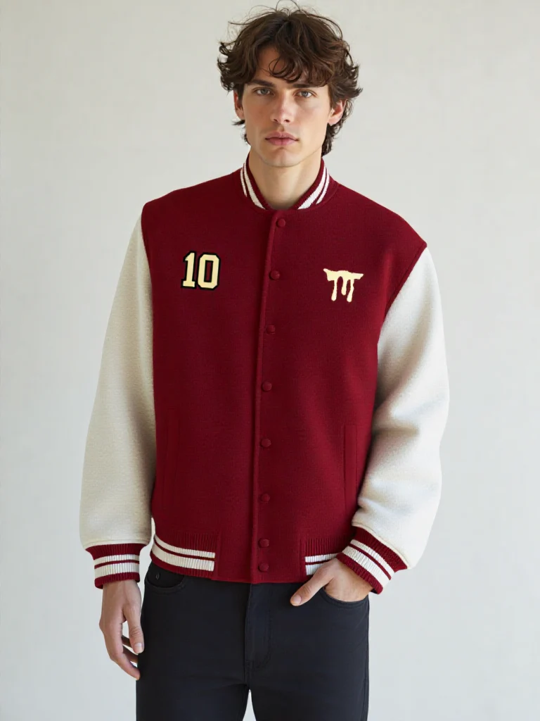 Drip Varsity Jacket - Image 3