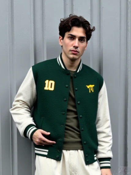 Drip Varsity Jacket - Image 3