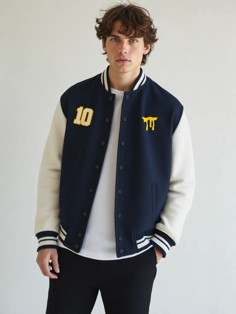 Drip Varsity Jacket - Image 3