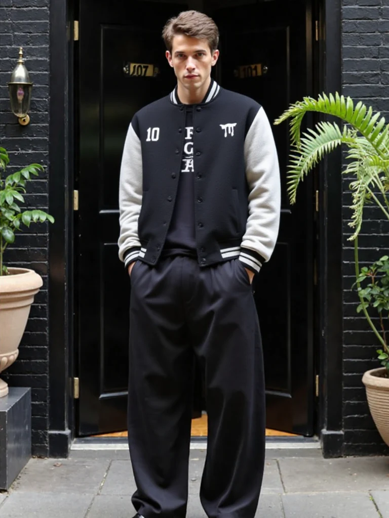 Drip Varsity Jacket - Image 3