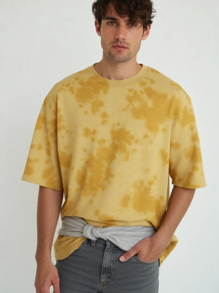 Unisex Tie Dye Oversized T-Shirt - Image 3