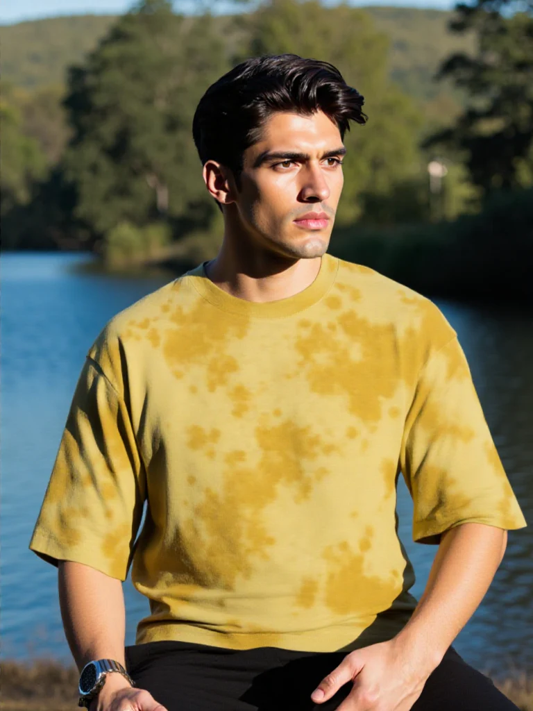 Unisex Tie Dye Oversized T-Shirt - Image 4
